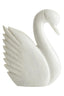 Esperance Accessories Zoro White Marble Decorative Swan House of Isabella UK
