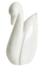 Esperance Accessories Zoro White Marble Decorative Swan House of Isabella UK