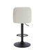 Esperance Dining Maxwell Set of 2 Beige Textured Fabric Cushioned Bar Chairs House of Isabella UK