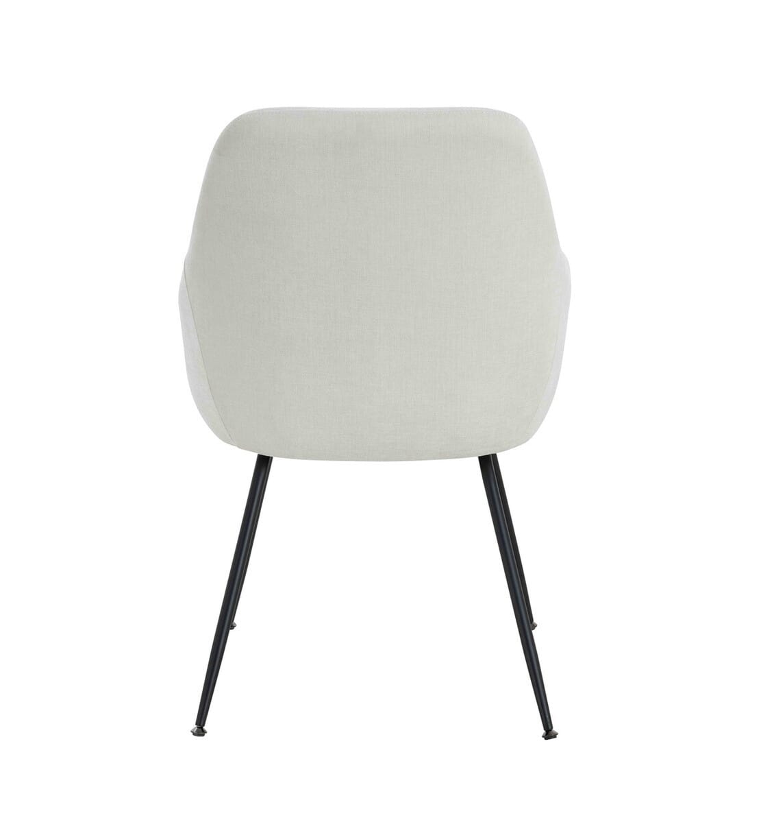 Esperance Dining Maxwell Set of 2 Light Beige Textured Fabric Dining Chairs with Arms House of Isabella UK