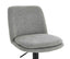 Esperance Dining Maxwell Set of 2 Light Grey Textured Fabric Cushioned Bar Chairs House of Isabella UK
