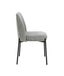 Esperance Dining Maxwell Set of 2 Light Grey Textured Fabric Dining Chairs House of Isabella UK