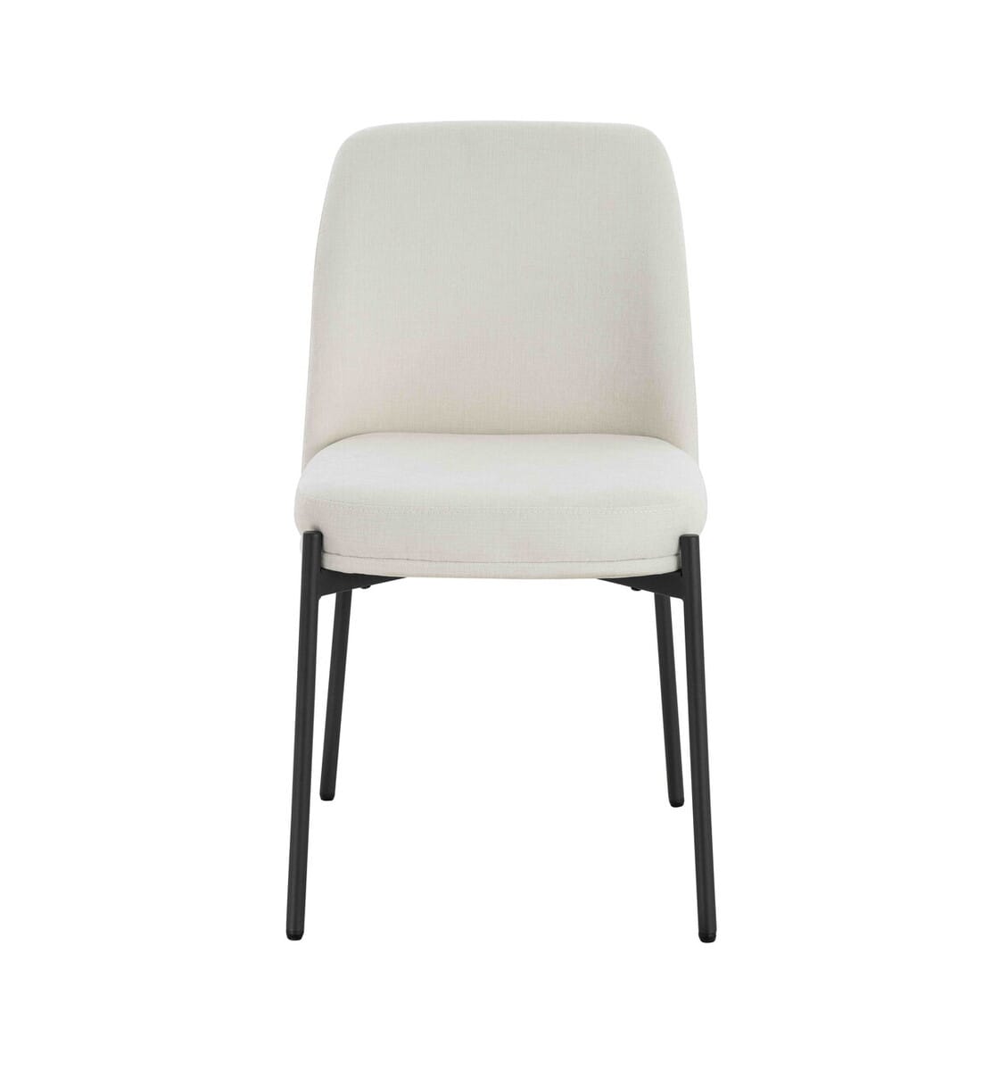 Esperance Dining Maxwell Set of Two Light Beige Textured Fabric Dining Chairs House of Isabella UK