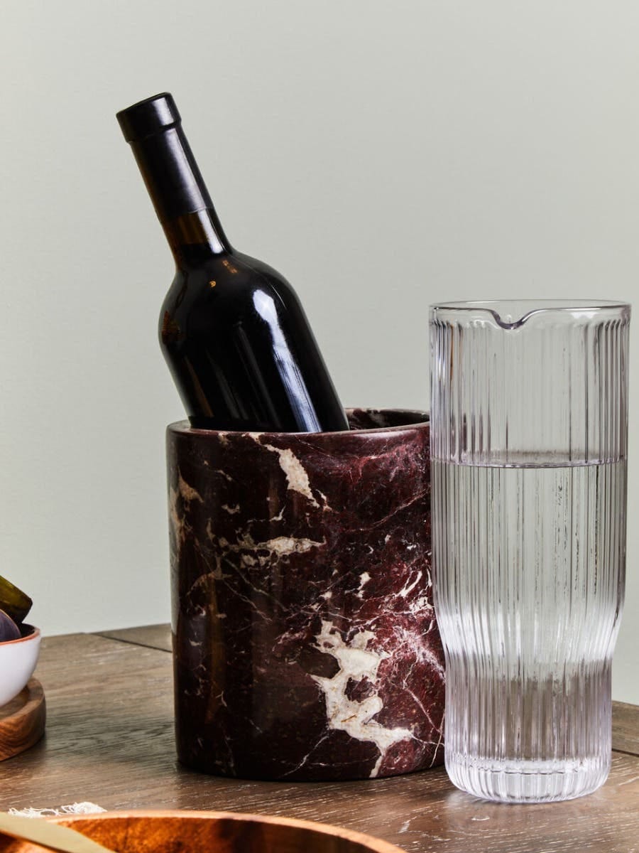 Esperance Dining Salmo Red Marble Wine Cooler House of Isabella UK