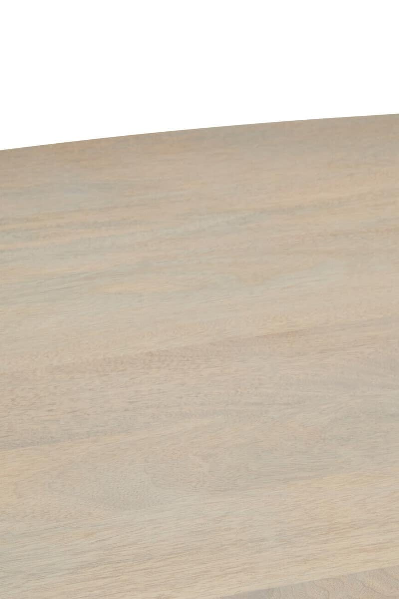 Esperance Dining Torello Grey Mango Wood Oval Dining Table House of Isabella UK