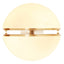 Esperance Lighting Abira Brushed Brass Ball Wall Light House of Isabella UK