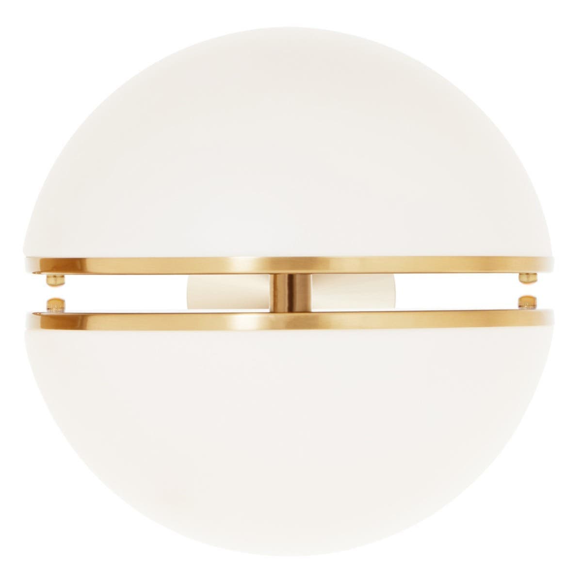 Esperance Lighting Abira Brushed Brass Ball Wall Light House of Isabella UK