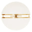 Esperance Lighting Abira Brushed Brass Ball Wall Light House of Isabella UK