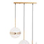 Esperance Lighting Abira Five Ball Brass Pendant Light House of Isabella UK