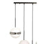 Esperance Lighting Abira Five Ball Matt Black Pendant Light House of Isabella UK