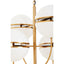 Esperance Lighting Abira Four Ball Brass Pendant Light House of Isabella UK