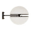 Esperance Lighting Abira Matt Black Ball Wall Light House of Isabella UK