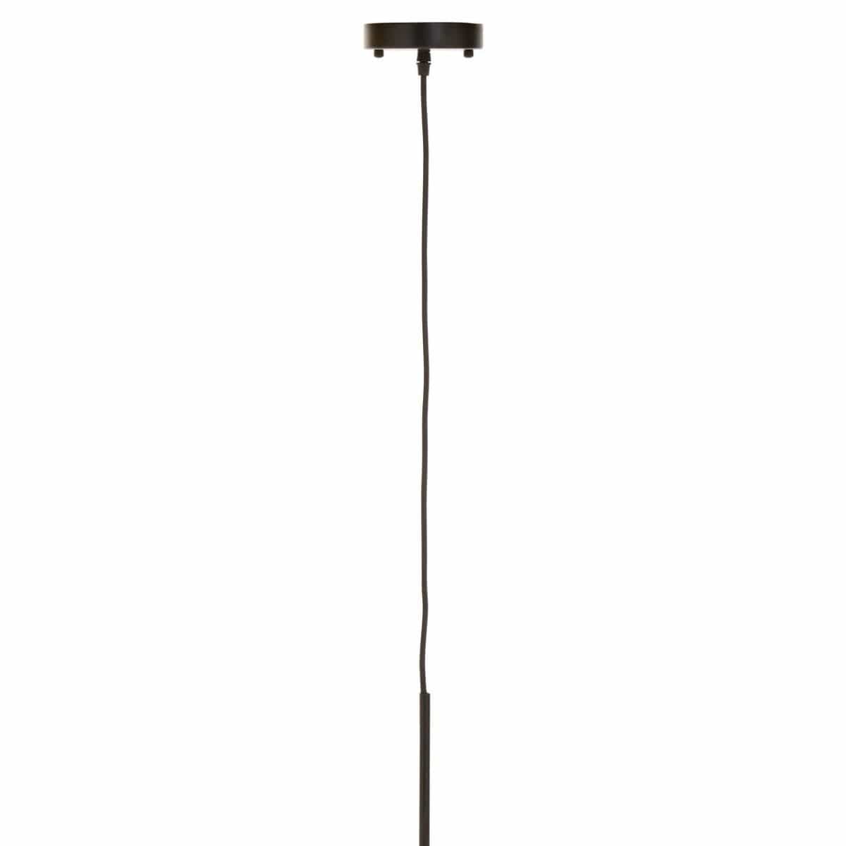 Esperance Lighting Abira Matt Black Pendant Light House of Isabella UK