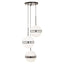 Esperance Lighting Abira Three Ball Matt Black Pendant Light House of Isabella UK