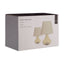 Esperance Lighting Globo Set of Two Cream Ceramic Table Lamps House of Isabella UK