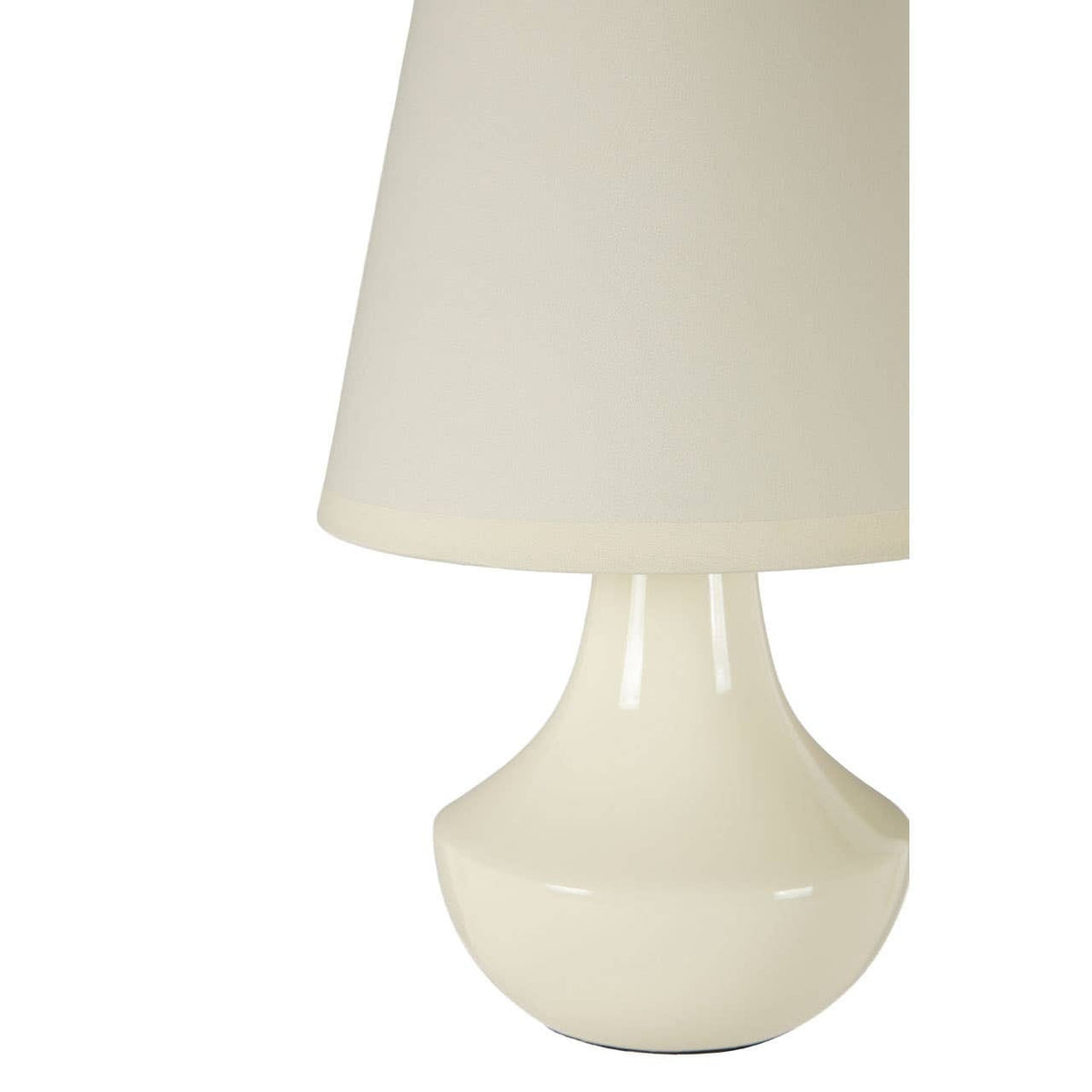 Esperance Lighting Globo Set of Two Cream Ceramic Table Lamps House of Isabella UK