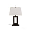 Esperance Lighting Leora Black and White Table Lamp House of Isabella UK