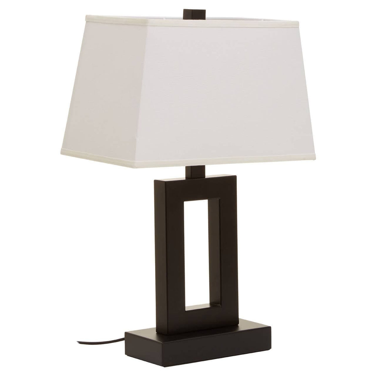 Esperance Lighting Leora Black and White Table Lamp House of Isabella UK