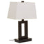 Esperance Lighting Leora Black and White Table Lamp House of Isabella UK