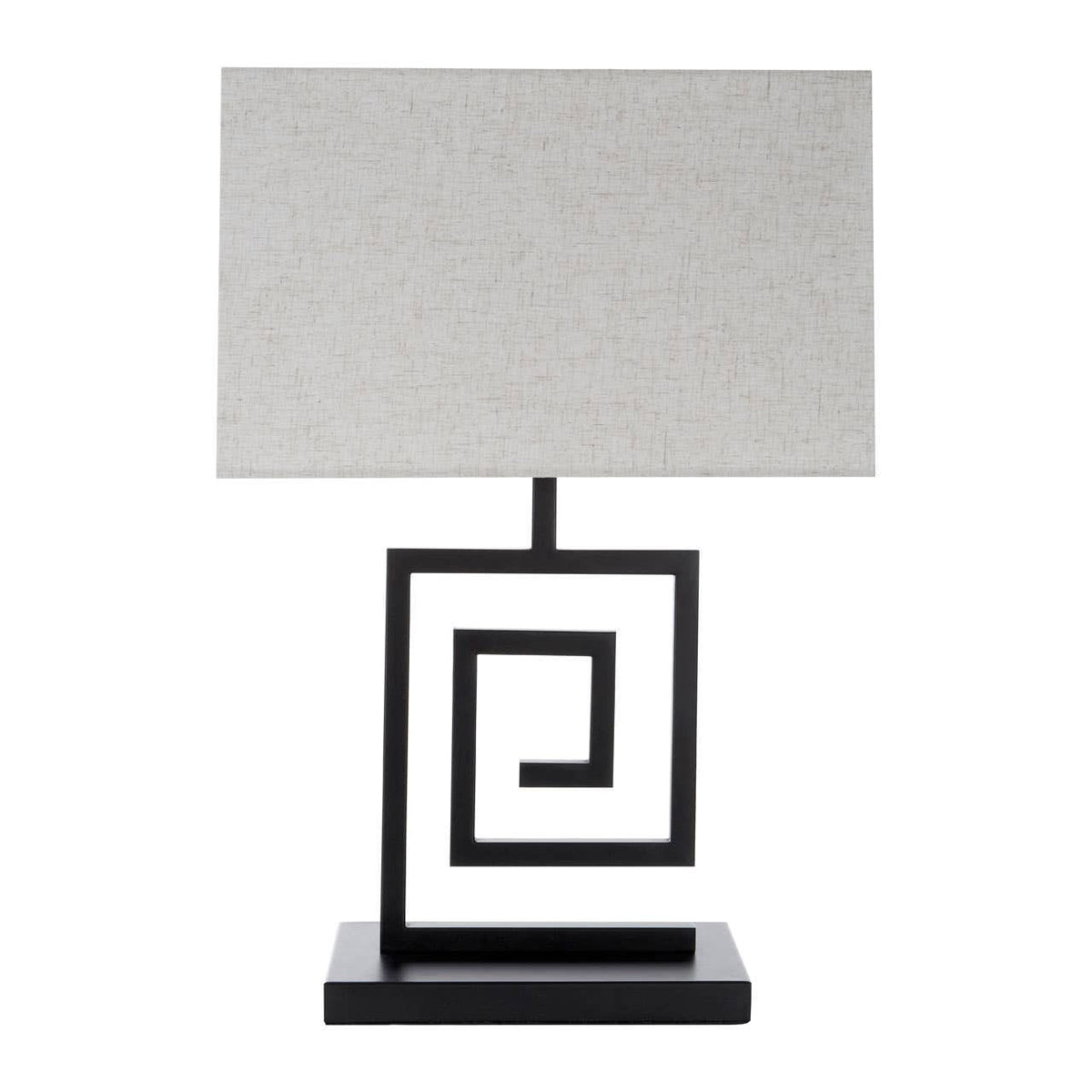 Esperance Lighting Lupita White Shade Table Lamp House of Isabella UK