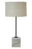 Esperance Lighting Murdoch Table Lamp with Marble Base House of Isabella UK