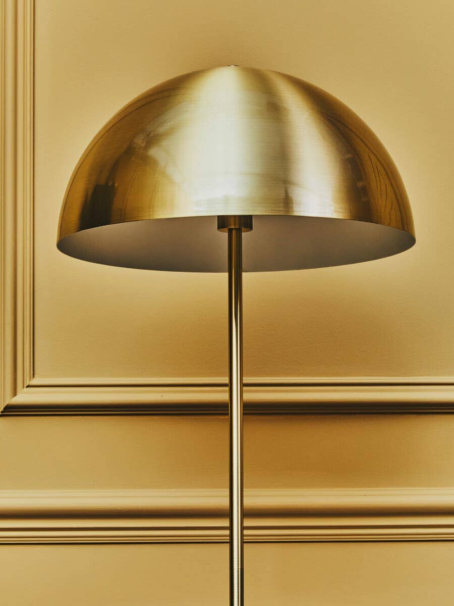 Esperance Lighting Murdoch Table Lamp with White Marble Base House of Isabella UK
