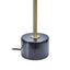 Esperance Lighting Palais Brushed Brass Table Lamp with Black Marble Base House of Isabella UK