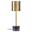 Esperance Lighting Palais Brushed Brass Table Lamp with Black Marble Base House of Isabella UK