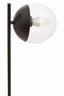 Esperance Lighting Revive Black Finish Metal Table Lamp with Marble Base House of Isabella UK