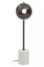 Esperance Lighting Revive Black Finish Metal Table Lamp with Marble Base House of Isabella UK