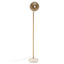 Esperance Lighting Revive Gold Finish Metal Floor Lamp House of Isabella UK