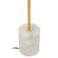 Esperance Lighting Revive Gold Finish Metal Table Lamp with White Marble Base House of Isabella UK