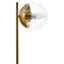Esperance Lighting Revive Small Gold Finish Metal Table Lamp with Black Marble Base House of Isabella UK
