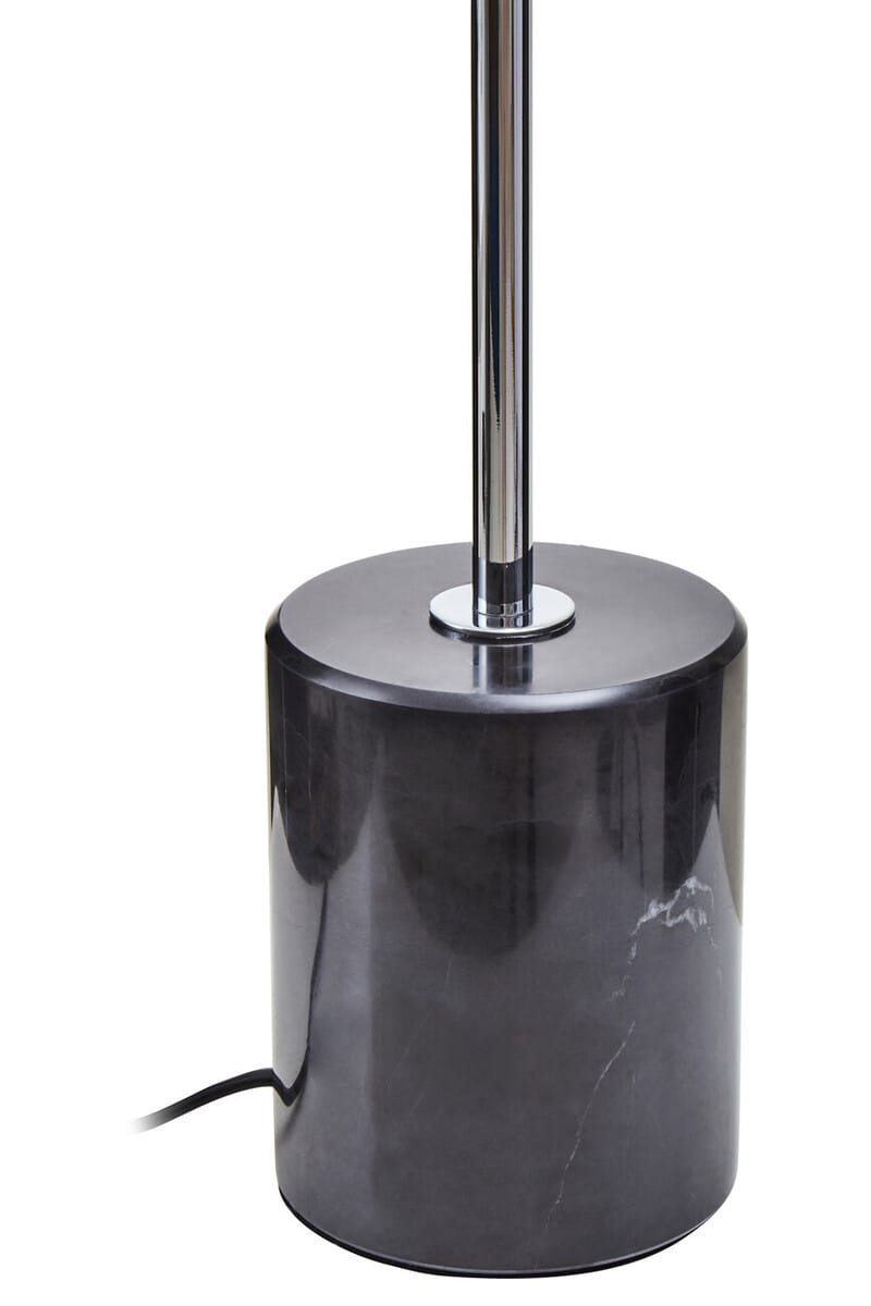 Esperance Lighting Revive Small Silver Finish Metal Table Lamp House of Isabella UK