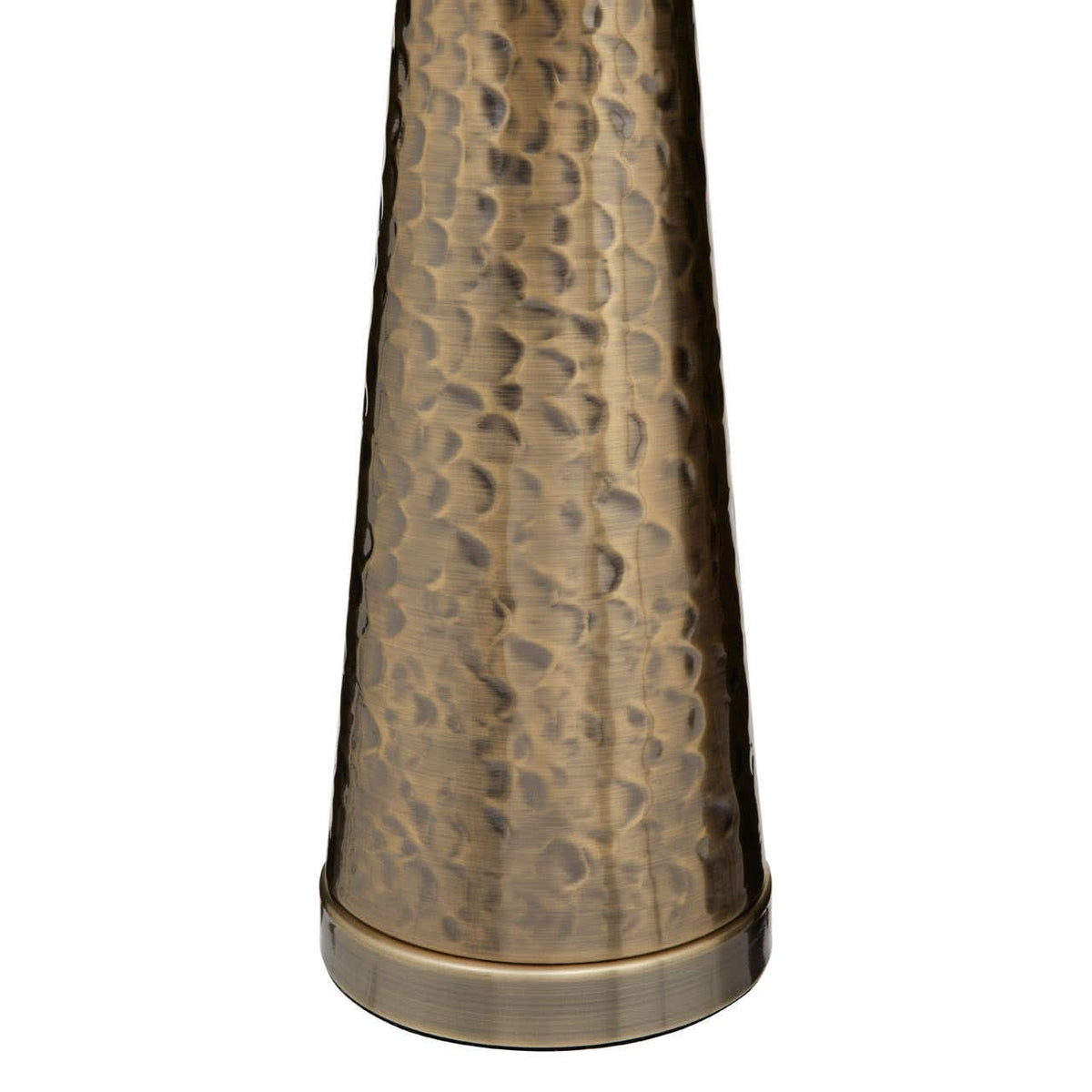 Esperance Lighting Spiridon Antique Brass Finish Table Lamp with Cream Shade House of Isabella UK