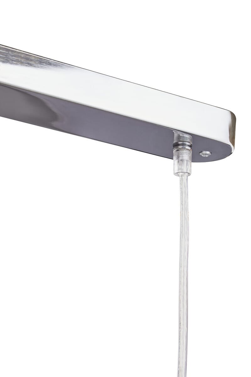 Esperance Lighting Vermont Three Shutter Grey and Chrome Shade Pendant Light House of Isabella UK