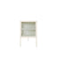 Esperance Living Addison Warm White Metal Fluted Glass Door Media Unit House of Isabella UK
