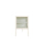Esperance Living Addison Warm White Metal Fluted Glass Door Media Unit House of Isabella UK