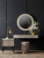 Esperance Living Cadio 2 Drawer Shagreen Effect Side Table House of Isabella UK