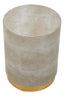 Esperance Living Cadio Shagreen Effect Round Stool and Side Table House of Isabella UK