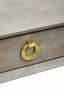 Esperance Living Cadio Shagreen Effect Two Drawer Console Table House of Isabella UK