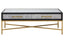 Esperance Living Cadiz Grey Shagreen Effect Coffee Table with 2 Drawers House of Isabella UK