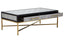 Esperance Living Cadiz Grey Shagreen Effect Coffee Table with 2 Drawers House of Isabella UK