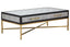 Esperance Living Cadiz Grey Shagreen Effect Coffee Table with 2 Drawers House of Isabella UK