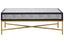 Esperance Living Cadiz Grey Shagreen Effect Coffee Table with 2 Drawers House of Isabella UK