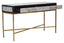 Esperance Living Cadiz Grey Shagreen Effect Console Table with 2 Drawers House of Isabella UK