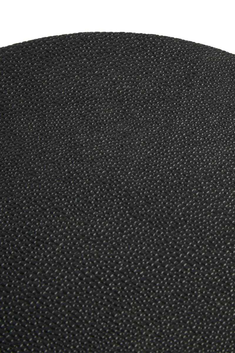 Esperance Living Cardona Black Shagreen Effect Side Table House of Isabella UK