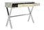 Esperance Living Cardona Two Drawer Grey Shagreen Effect Console Table House of Isabella UK