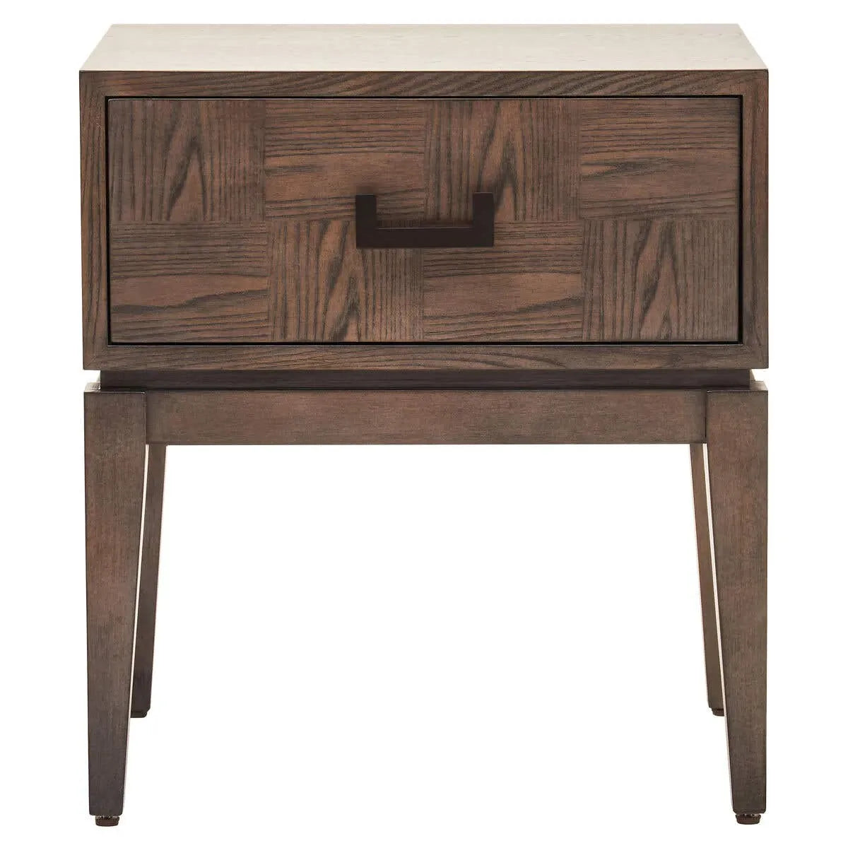 Esperance Living Dimaro Antique Grey One Drawer Side Table House of Isabella UK
