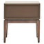 Esperance Living Dimaro Antique Grey One Drawer Side Table House of Isabella UK